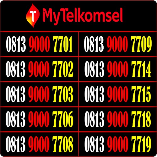 Nomor Simpati Cantik 9000