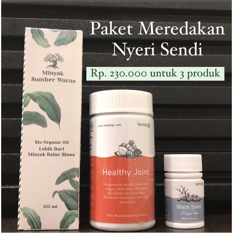 PAKET SENDI, Healthy Joint Herbilogy, Minyak Balur SW