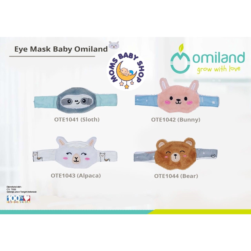 MOMS_ OMILAND EYE MASK BABY / KACAMATA BAYI JEMUR