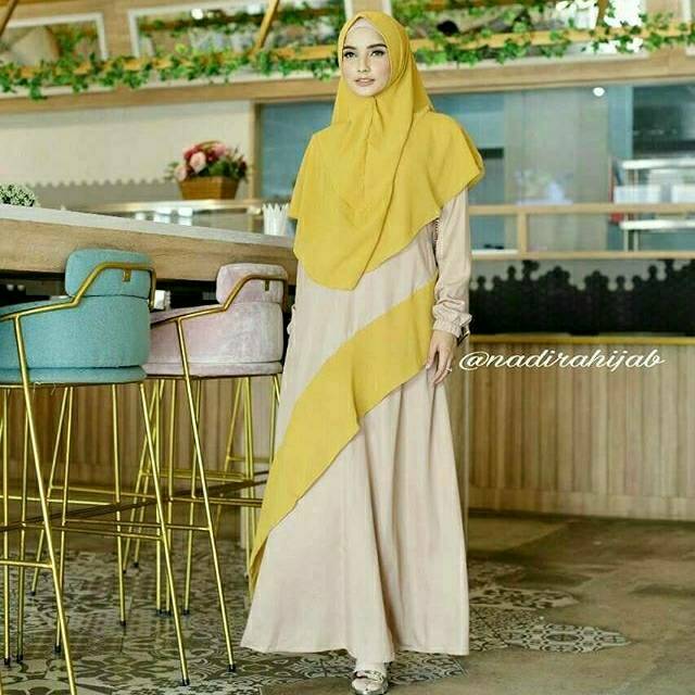 Gamis Syakila/ gamis syari/gamis busui/gamis toyobo