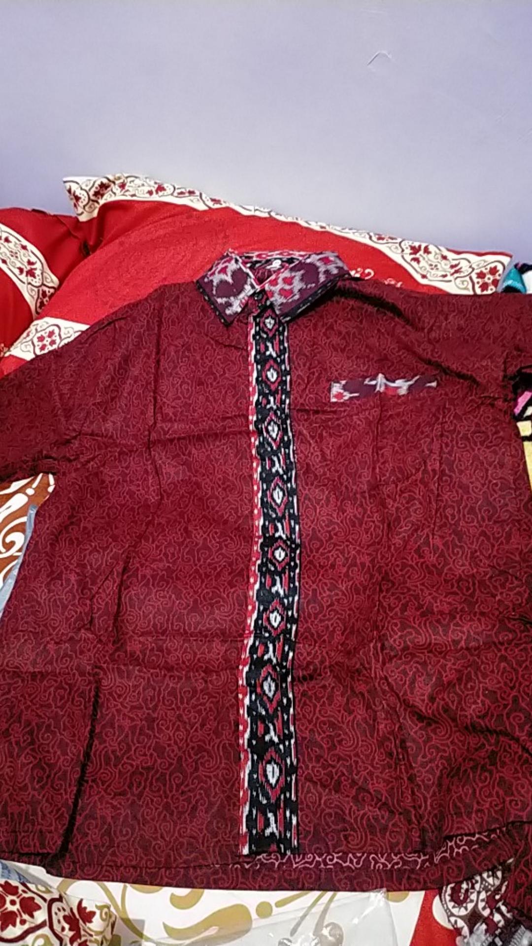 Maura Couple - Sania Ruffle Batik Couple Ori Ndoro Jowi Garansi Termurah Shopee - Kebaya Couple 2728