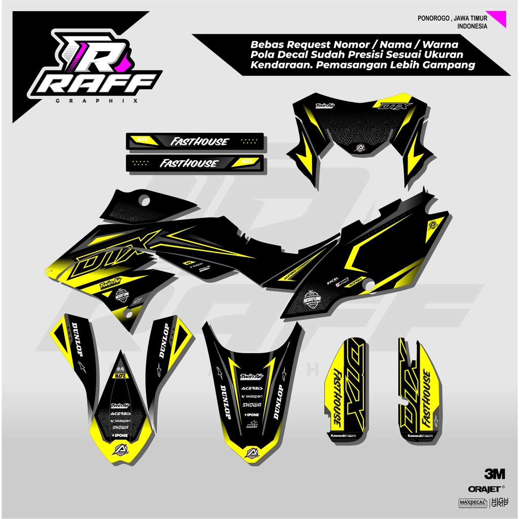 decal klx dtracker 150 decal dtracker keren