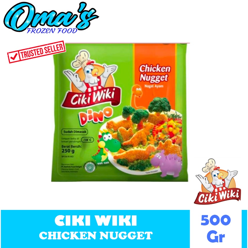 

CIKI WIKI CHICKEN NUGGET 500GR