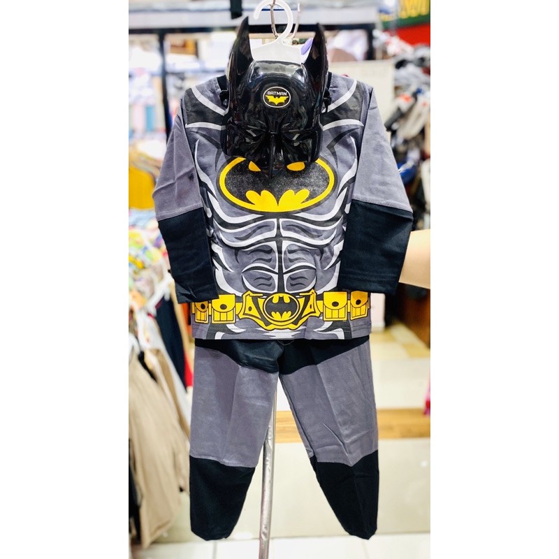 Baju Topeng | Baju Kostum + Topeng Anak Laki-Laki AZADA BATMAN