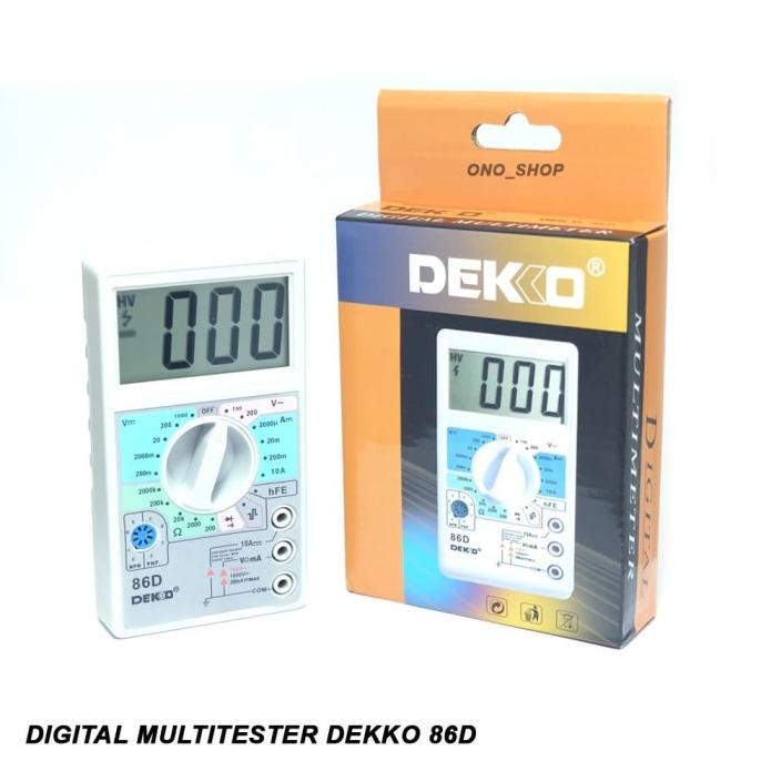Digital Multitester Dekko 86D Termurah