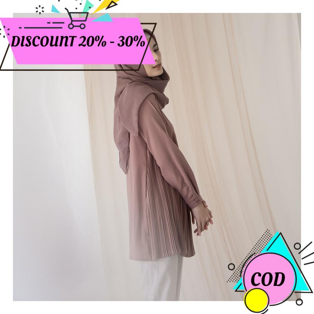 

(BAYAR DITEMPAT) ASKA LABEL - MAUVE TIRAS AA1674