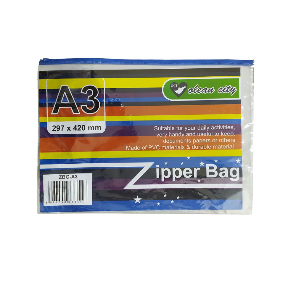 

Zipper Bag A3 (297 x 420 mm) OCI - Super POP1