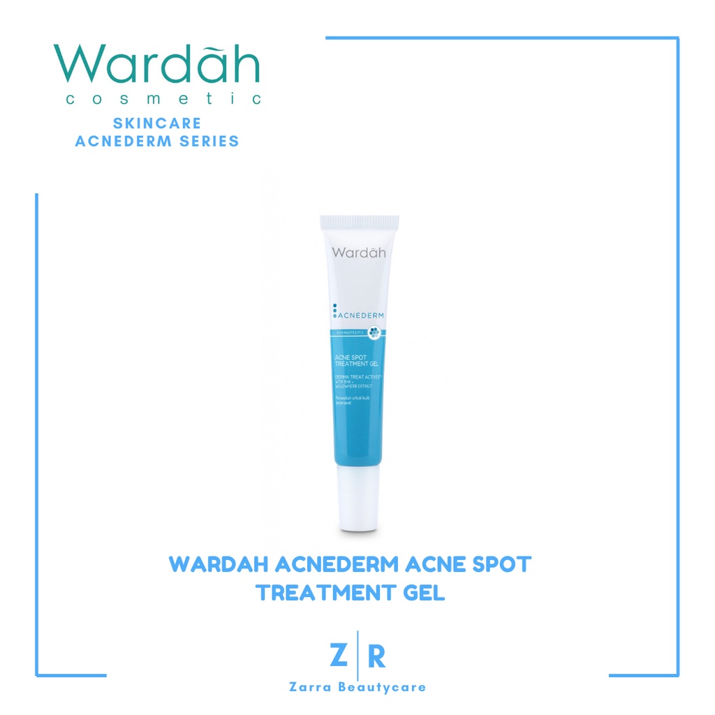 Jual Wardah Acnederm Acne Spot Treatment Gel | Shopee Indonesia