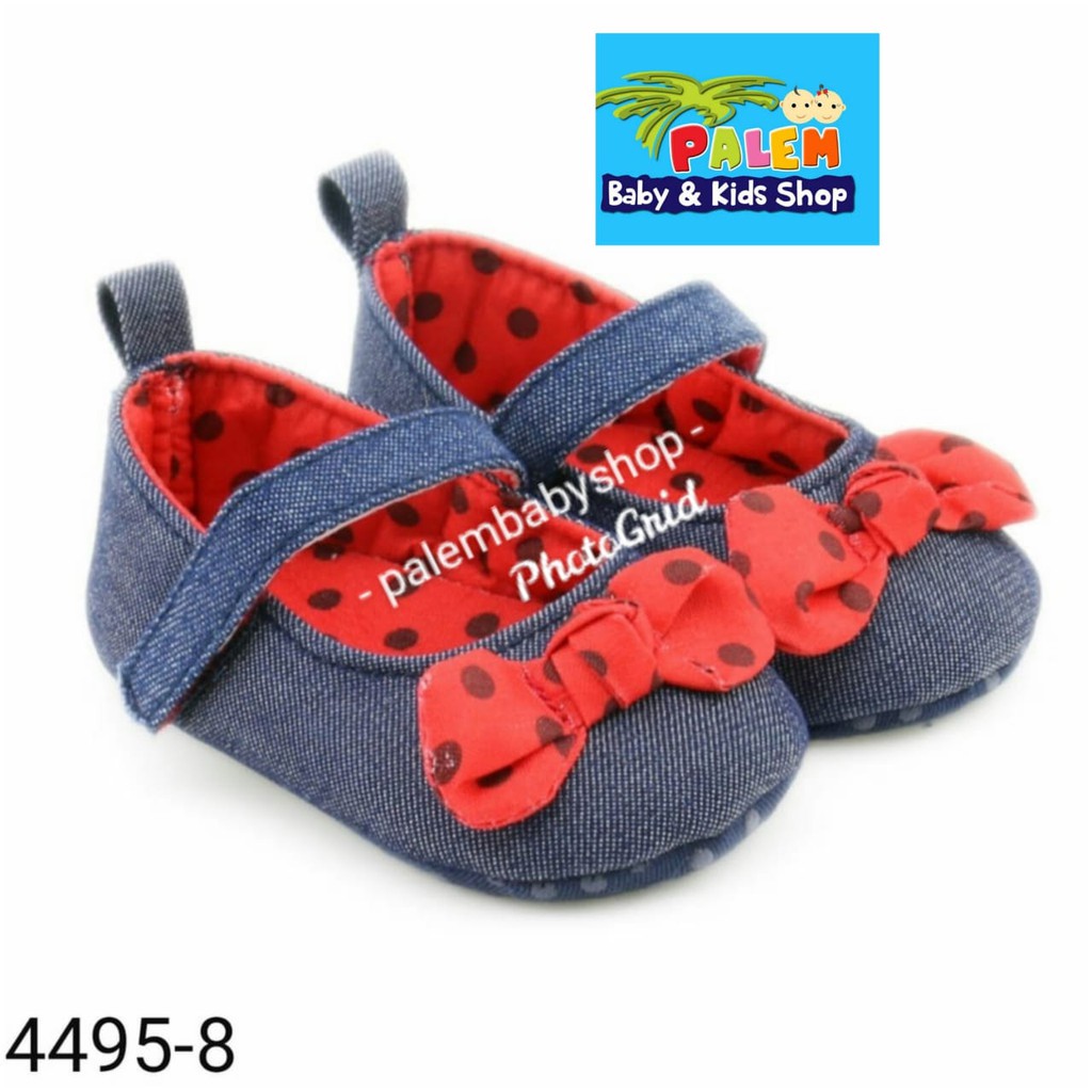 sepatu catel love cewe 3 sampai 12 bulan