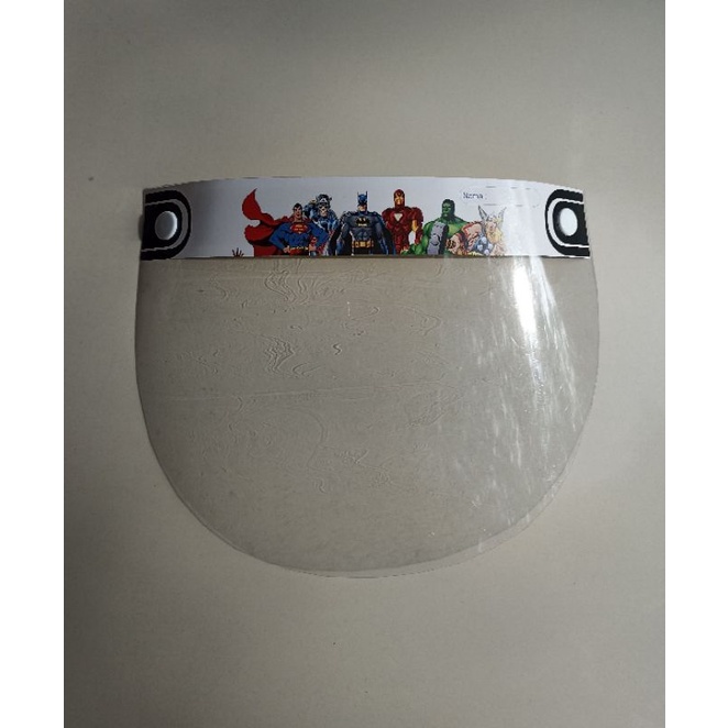 Face Shield Karakter anak Superhero