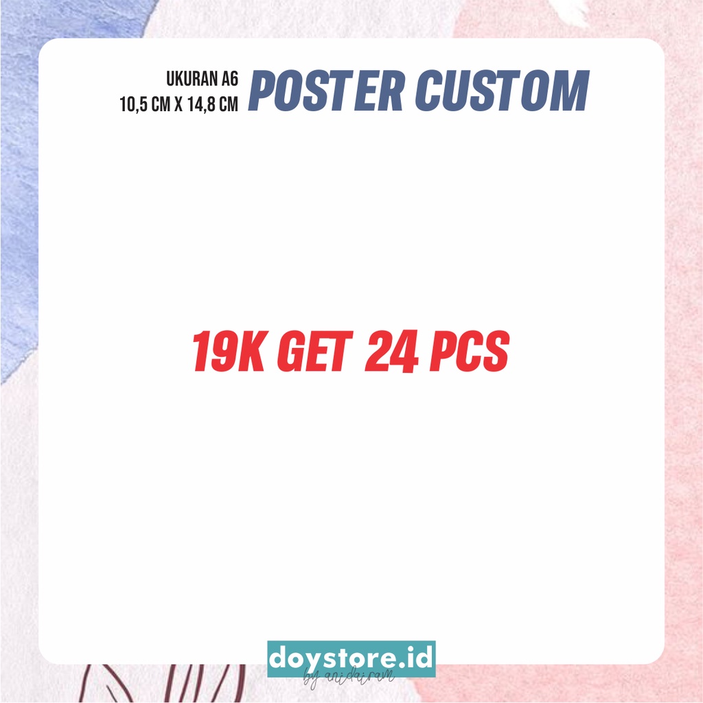 [BACA DESKRIPSI] Poster Seventeen All Member | Poster Dinding Murah ukuran A4 A5 A6