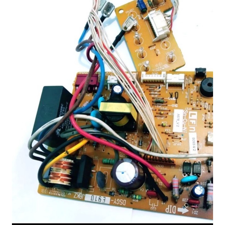 Pcb Modul AC Sharp Eco Inverter XP-10NRY Original Set Sensor