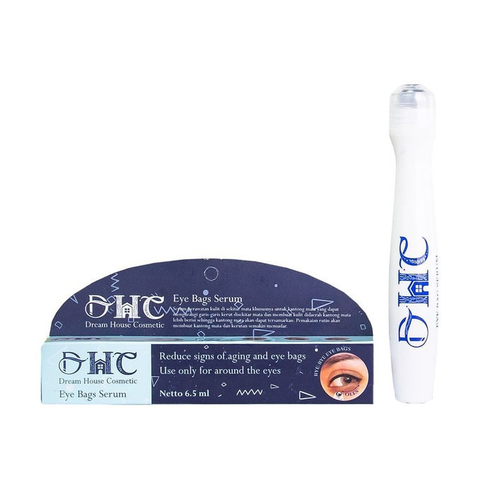 DHC Eyebag Serum Roll On - Menghilangkan kerutan Kantong Mata / Serum Mata Panda Eye Bag BPOM