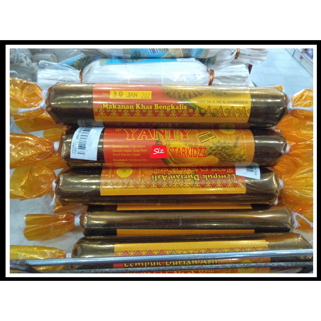 

Lempuk Durian YANTY Khas Bengkalis Riau dodol durian kue durian lempok durian enak