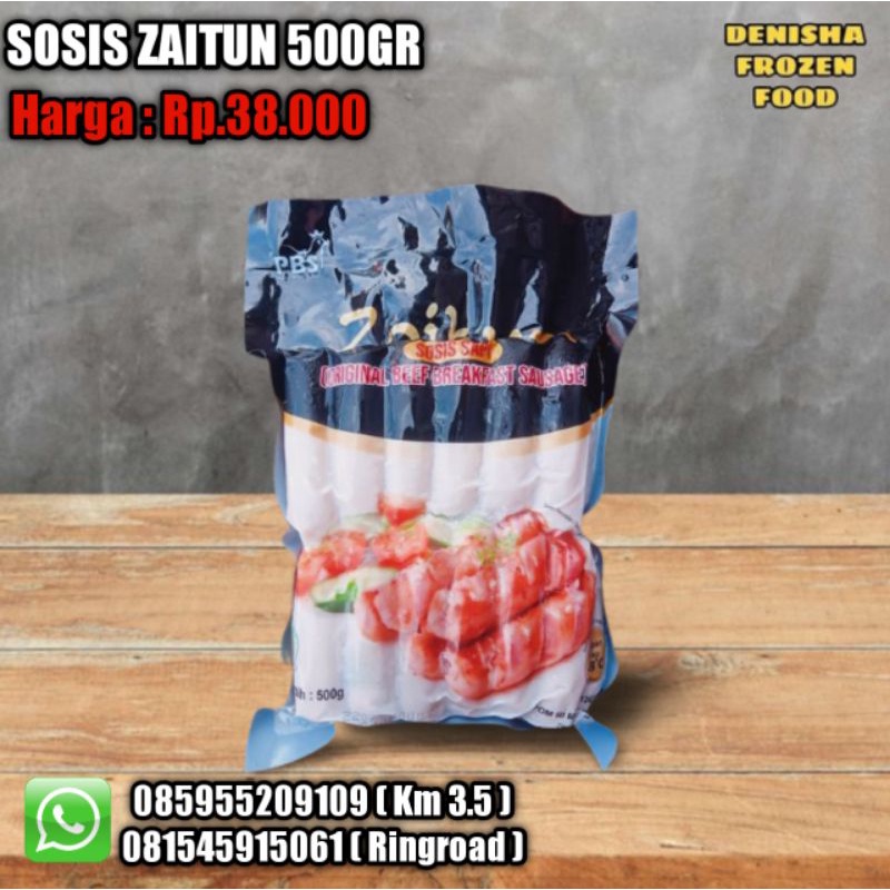 

Sosis Zaitun Sapi Isi 25 Murah, Enak, Higenis Dan Halal Frozen food Balikpapan, Oleh oleh Balikpapan