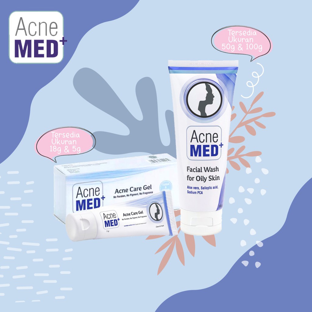 ACNE MED CARE GEL 5 / 18GR / FACIAL WASH ACNE MED 50 /100 GR