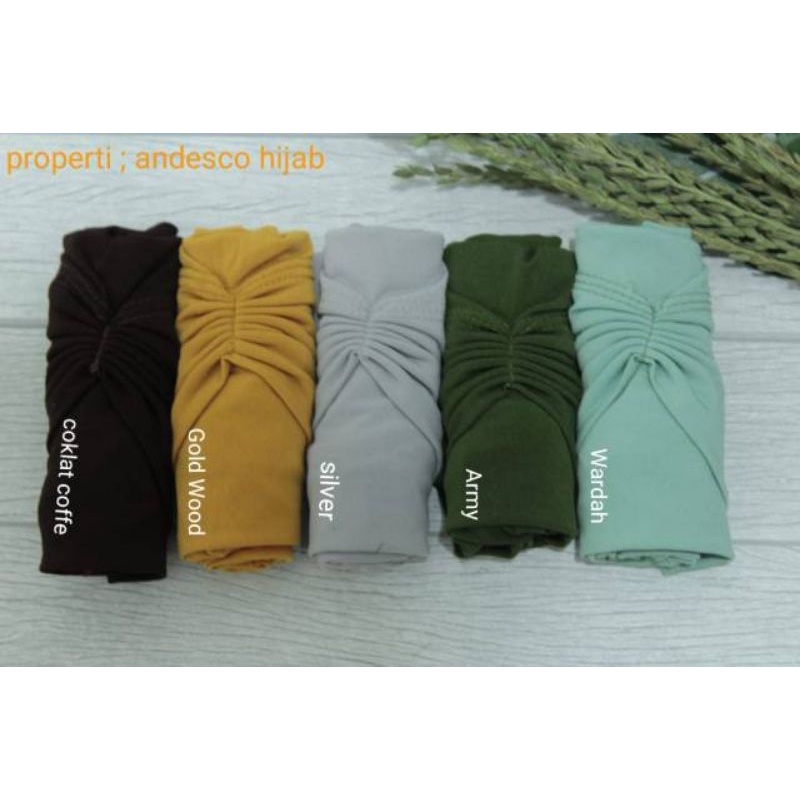 inner ciput kerut jersey / RISTY TAGOR