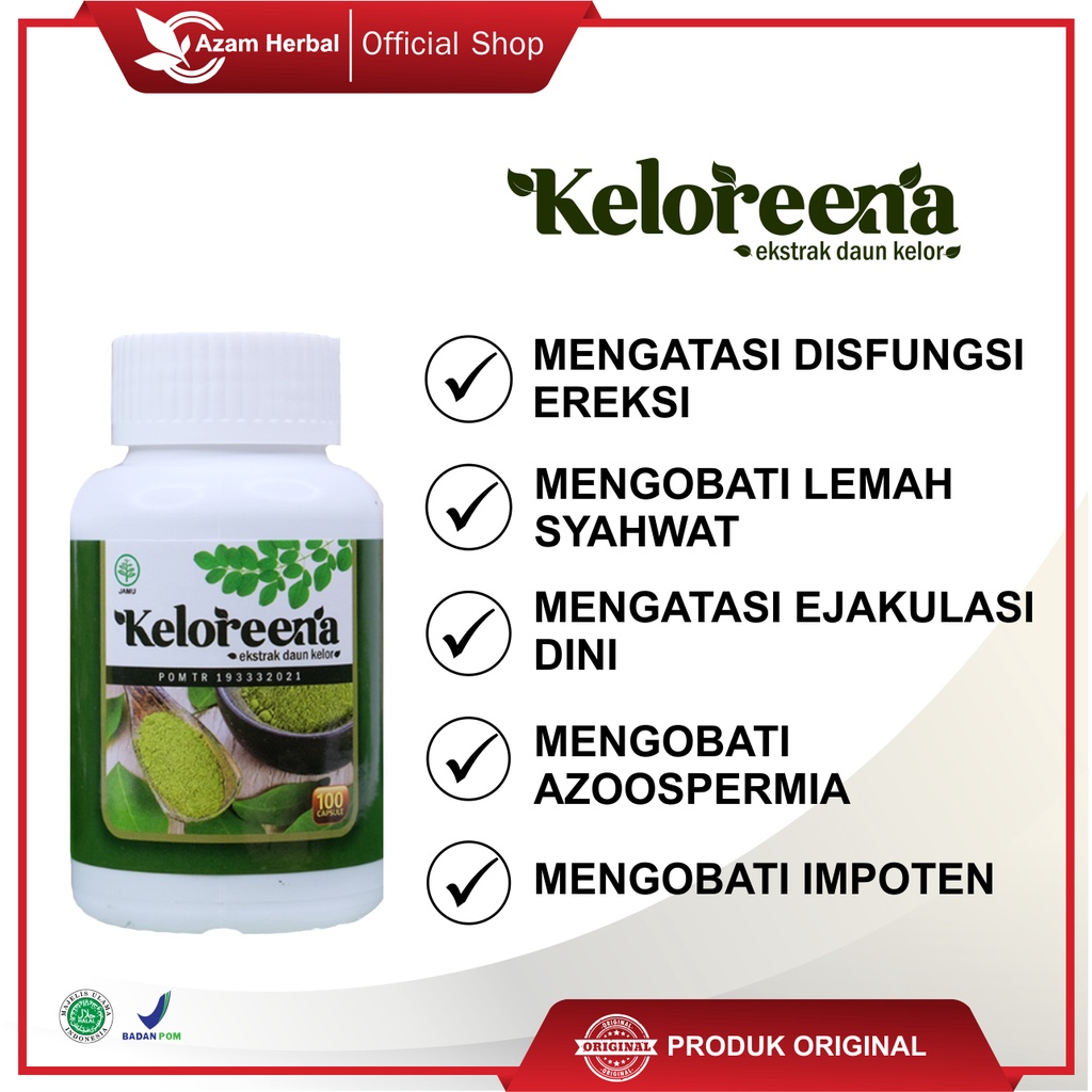 Obat Ejakulasi Dini Pria Lemah Syahwat Impoten Disfungsi Ereksi Pengeras Penis Susah Bangun Keloreen