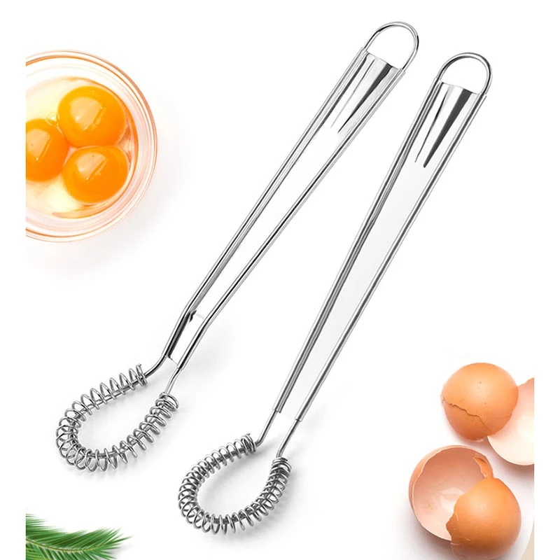 [ 20.5cm Stainless Steel Kitchen Manual Egg Whisk] [Multifunctional Kitchen Tools] [Kitchen Useful Utensils &amp; Gadgets]