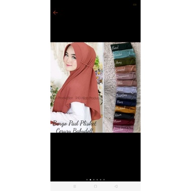 jilbab bergo plisket anak