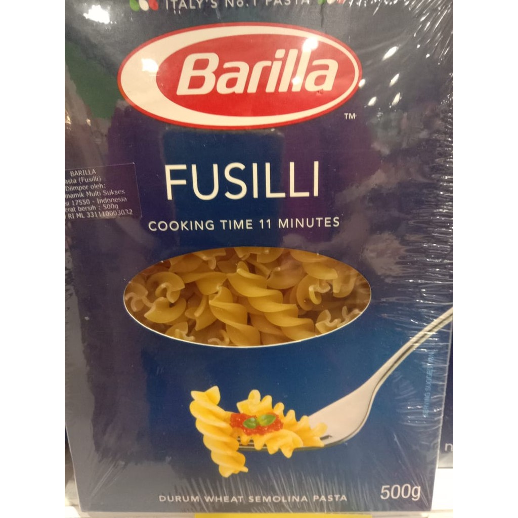 

Barilla Fusili 500 gr