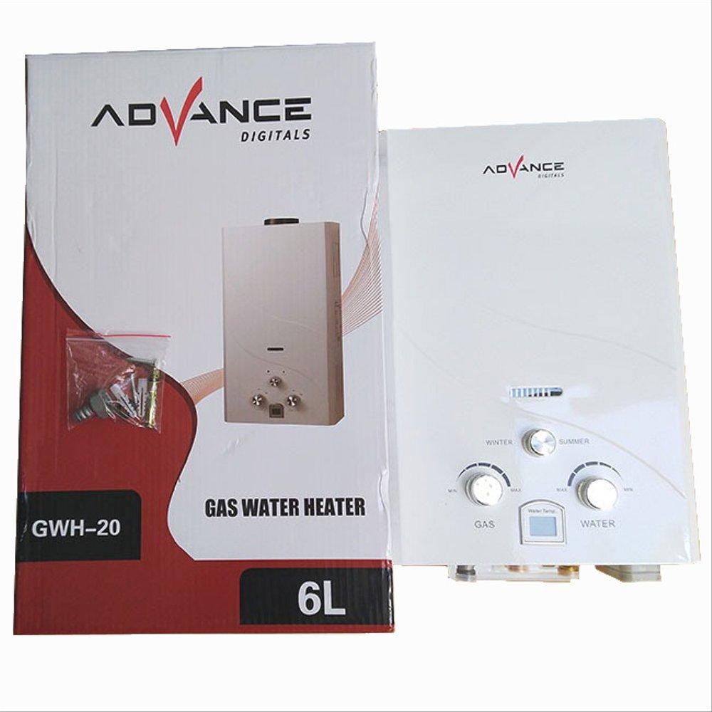 Water Heater Advance GWH 20 6L PEMANAS AIR GAS DIGITAL DAN ...