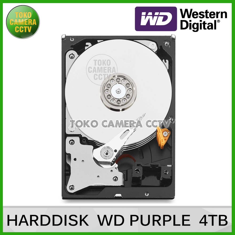 HDD WD PURPLE 4TB / Harddisk WD PURPLE 4 Terra