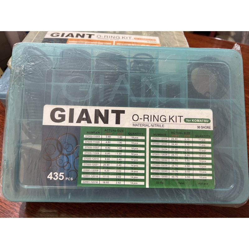 Oring / Oring Kit Box / Komatsu / Giant