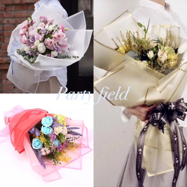 

[5LEMBAR] WMFRAME kertas bunga / flower wrapping paper