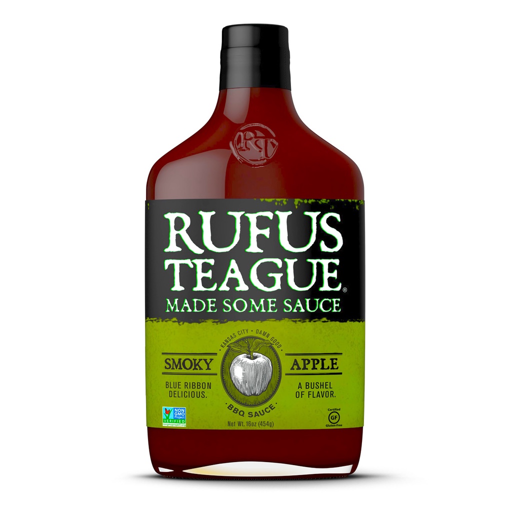 

Rufus Teague Smoky Apple Sweet BBQ Barbecue Sauce Grilled Meat Steak Chicken Sauce Saus Barbekyu Apel Manis