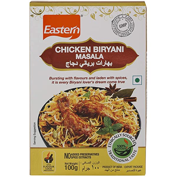 

Bumbu Masak Instan Praktis & Enak Chicken Biryani Masala