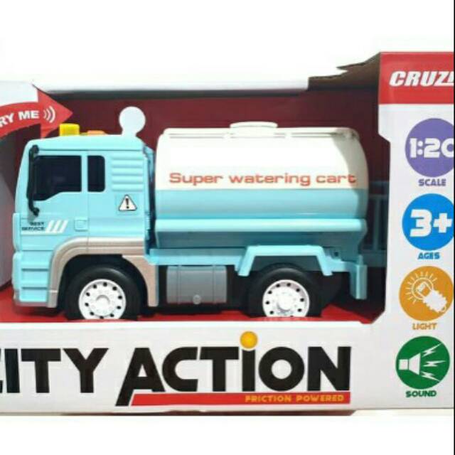 Toys Kingdom Cruzer City Action Super Watering Cart 