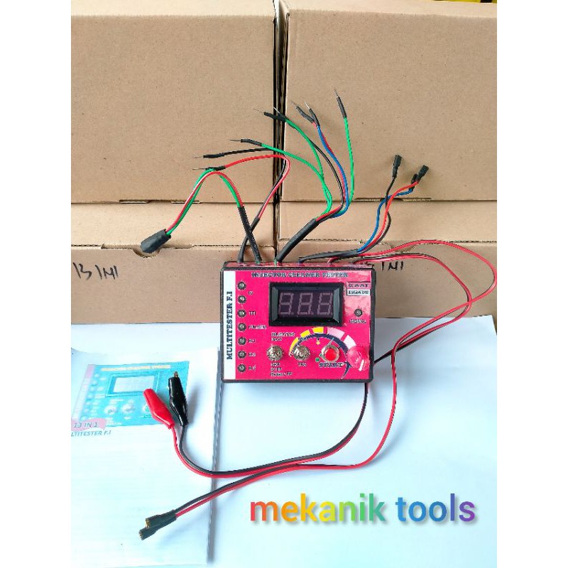 Multitester fi alat cek sensor injeksi sensor ckp injeksi .tester modul injeksi motor cek Isc