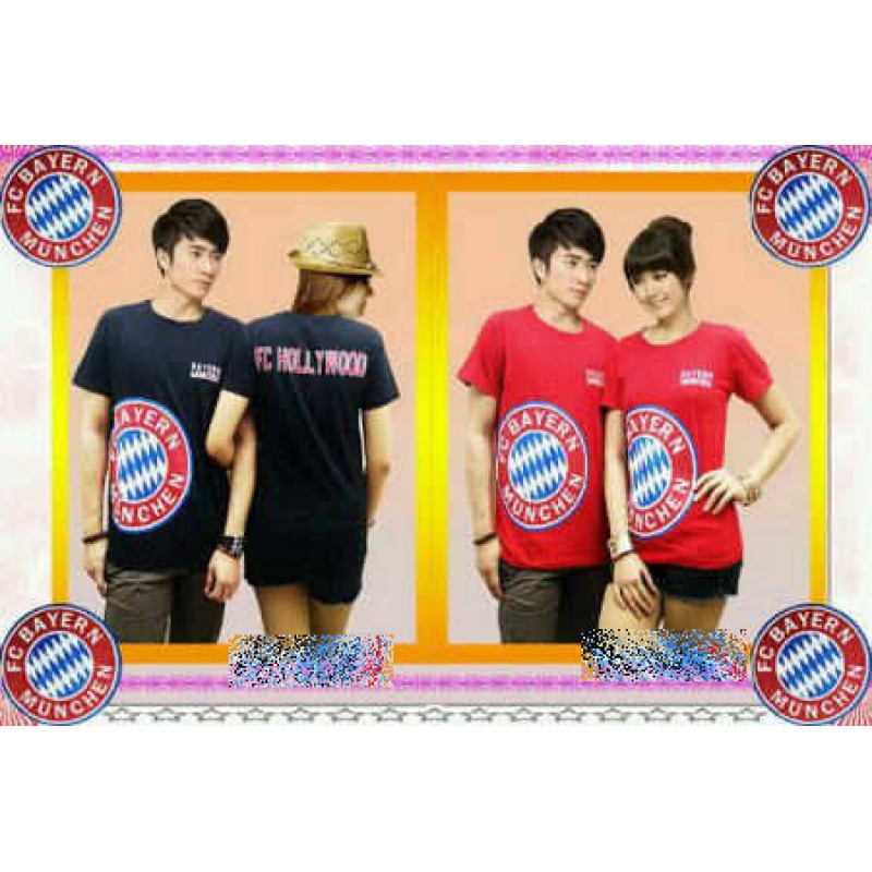 CP Muenchen / baju couple / baju couple bola / dropship / grosir