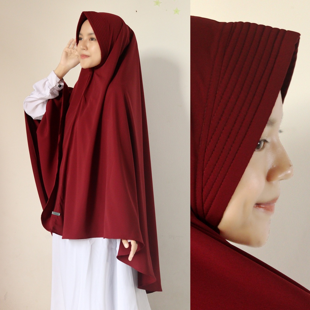 Khimar M/L Pad Woolpeach Lux By Yufina