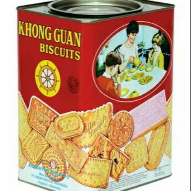 

Biskuit khong guan kaleng isi 1600gr