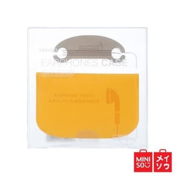 Best Deal Dompet Headset Miniso Earphone Case Hemat Banget