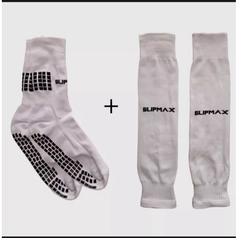 Paket Kaos Kaki Sambung SLIPMAX Dan Kaos Kaki Anti Slip SLIPMAX Sebetis Original.