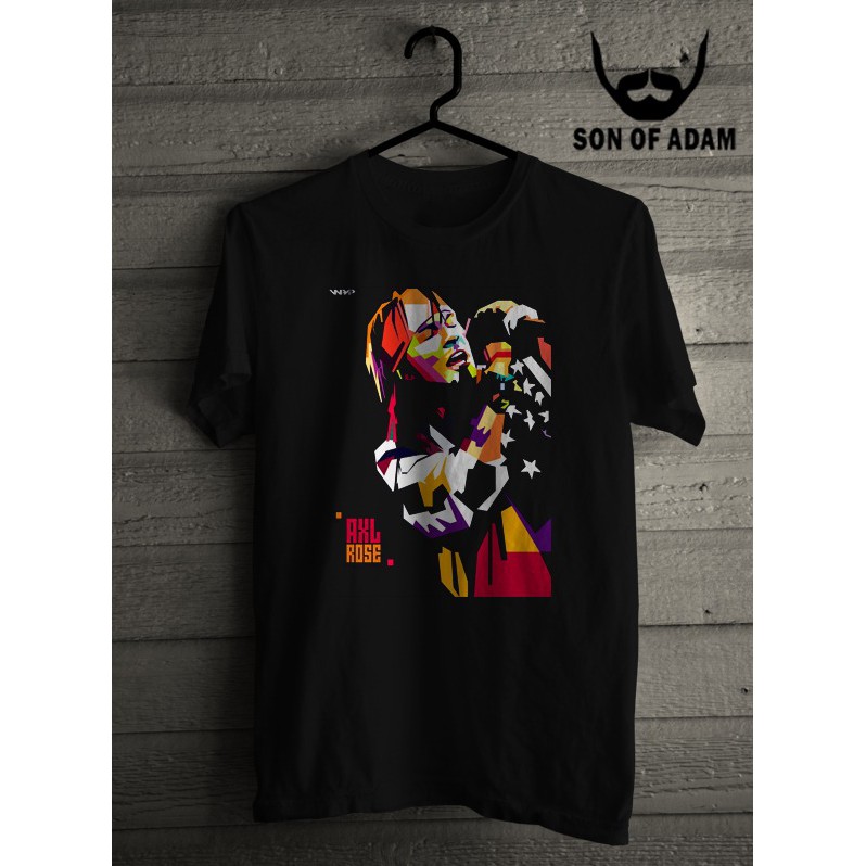 BAJU KAOS FASHION PRIA SABLON DTG AXL ROSE