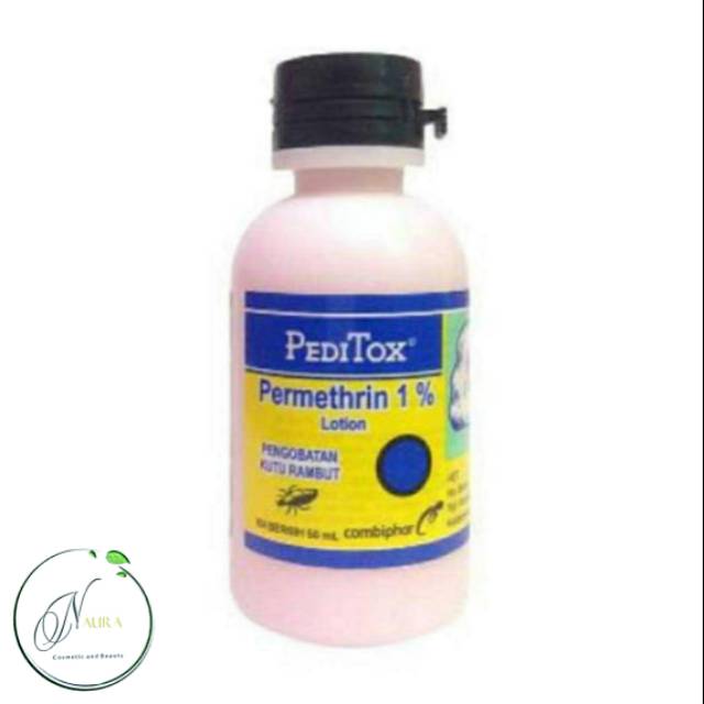 PEDITOX Permethrin 1% lotion / pengobatan kutu rambut 50ml