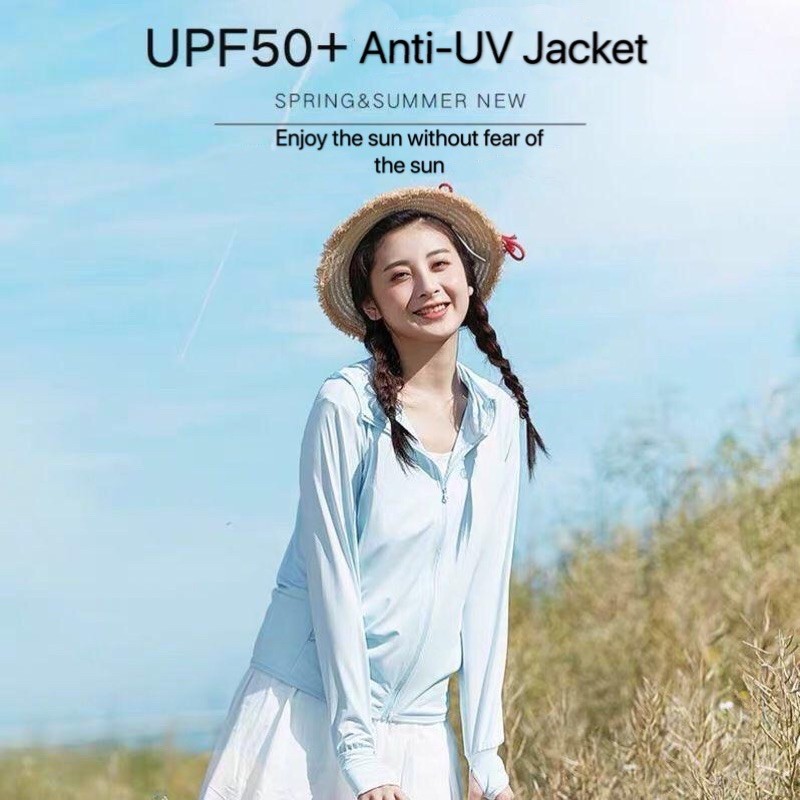 Jaket Anti UV bahan breathable