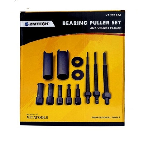 NEW Amtech 5 Pcs Bearing Puller Set - Treker Alat Buka Lepas Bearing