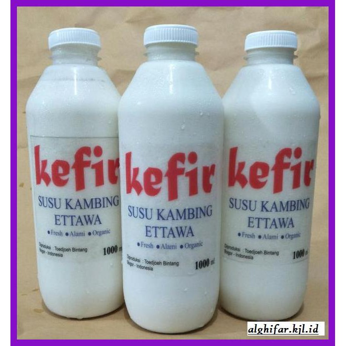 

lanoisidartdrink- kefir susu kambing etawa 1 liter -asliii-bngittt.