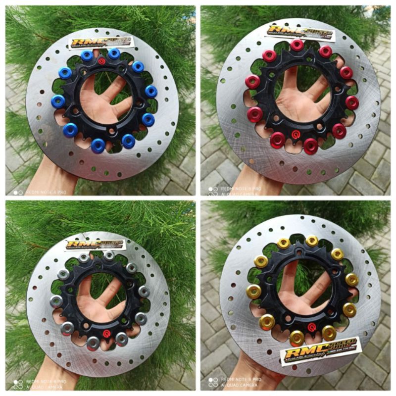 disc brake discbrake piringan cakram dan bracket brembo rotor vario 150 lubang 5