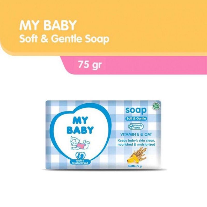 My Baby Bar Soap - My Baby Sabun Mandi Bayi - My Baby Sabun Batang Bayi