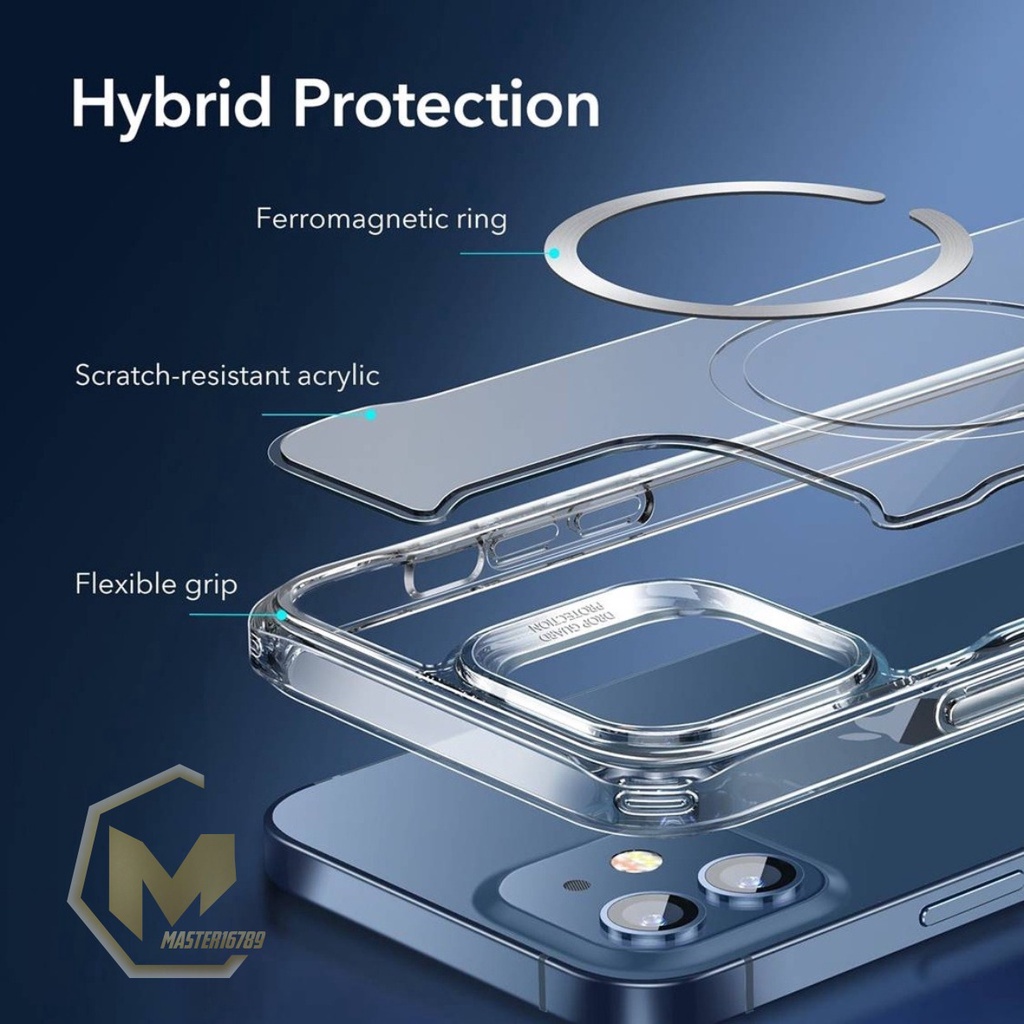 MAGSAFE CASE MAG SAFE IP MAGNET CLEAR HYBRID BUMPER CASING For Iphone X XS XR 11 12 13 14 PRO MAX PLUS MA3581