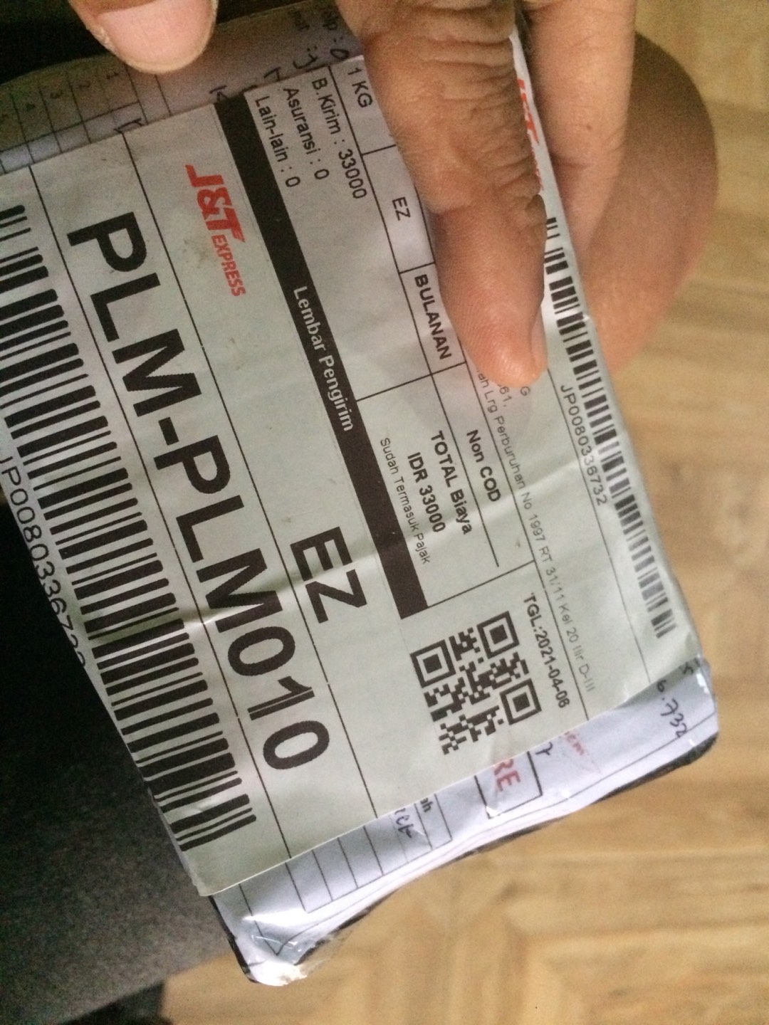 Dowel Kayu Uk. 6mm X 30mm