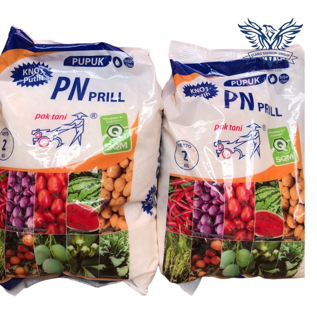 PUPUK PN PRILL KNO KNO3 PUTIH PAK TANI 2 KG 100% Original SAPROTAN UTAMA