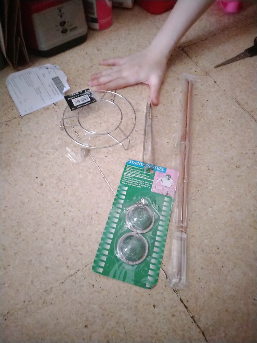 Homemaster Saringan Bumbu Stainless Model Bola 4.5 Cm Sbs45