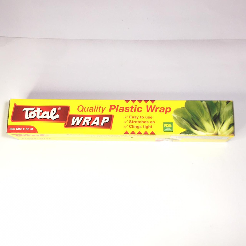 Plastik Wrap Total Wrap Plastic Wrap Cling Wrap 300mm x 30m wrap baru kuat